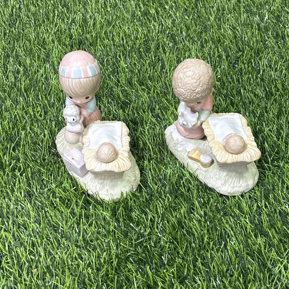 Precious Moments 1979 Lot 2 Christmas Share Crown Him Lord Enesco - Picture 3 of 10